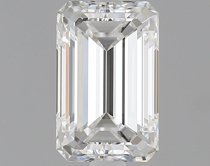 1.00 carat Emerald diamond E  VVS2