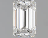 1.00 carat Emerald diamond E  VVS2