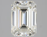 3.03 carat Emerald diamond H  VVS2