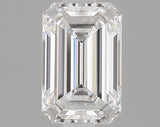 0.41 carat Emerald diamond D  IF