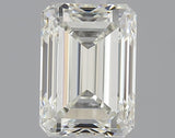 1.00 carat Emerald diamond H  VVS2