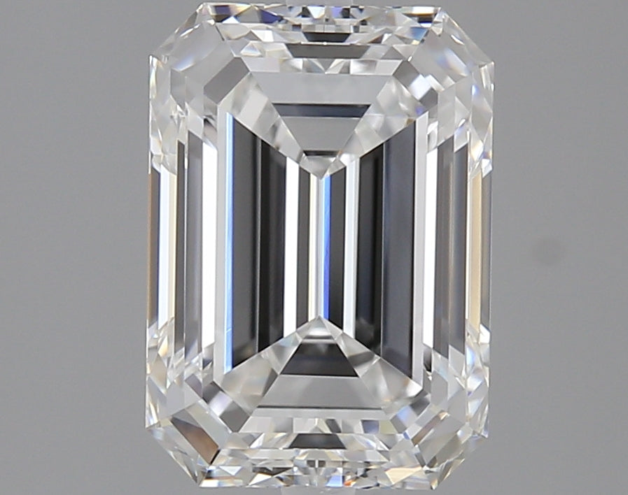 2.50 carat Emerald diamond D  VVS2
