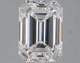 2.50 carat Emerald diamond D  VVS2