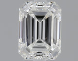 0.70 carat Emerald diamond F  VVS1