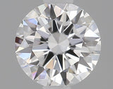 0.18 carat Round diamond D  VVS2 Excellent