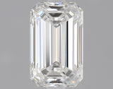 0.80 carat Emerald diamond G  VVS2