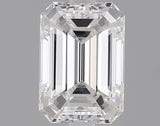 0.80 carat Emerald diamond D  VVS2