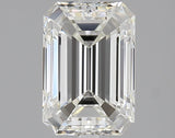 2.01 carat Emerald diamond H  VVS2