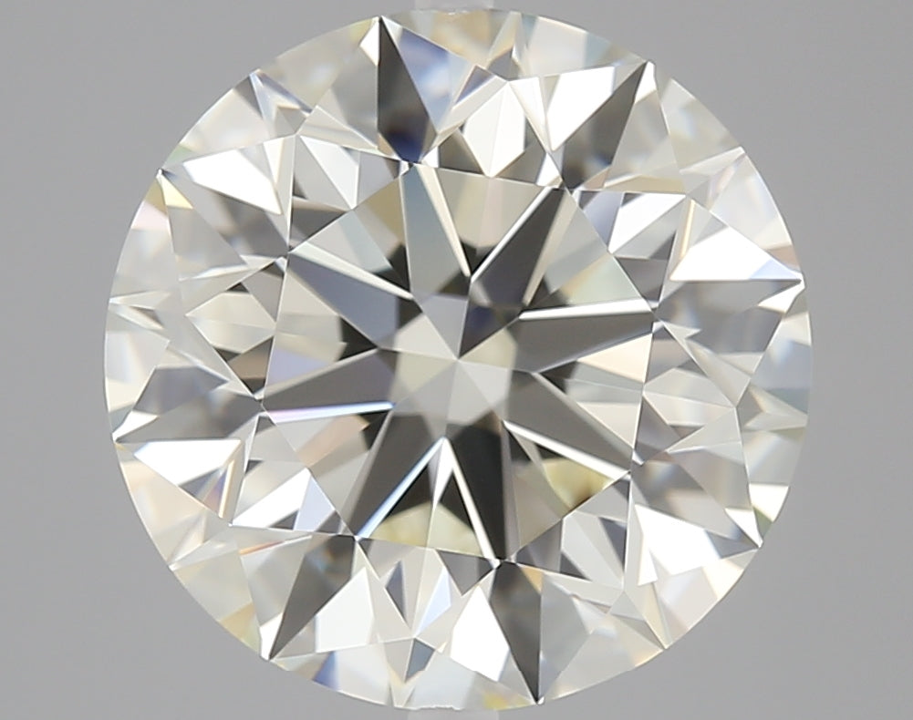 5.02 carat Round diamond J  VVS1 Excellent