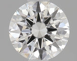 0.18 carat Round diamond F  IF Excellent