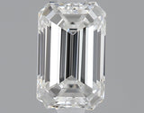 0.32 carat Emerald diamond F  VVS2