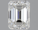 0.50 carat Emerald diamond G  VVS2