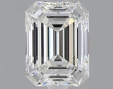 0.50 carat Emerald diamond F  VS1