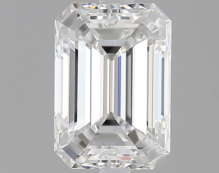 1.01 carat Emerald diamond E  VVS2