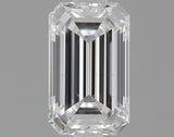 0.30 carat Emerald diamond D  VS2