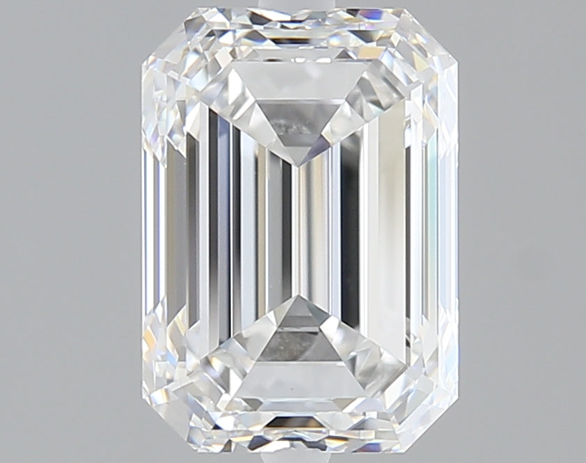 2.01 carat Emerald diamond E  VVS2