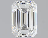 2.01 carat Emerald diamond E  VVS2