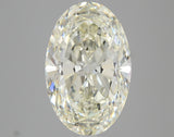 5.05 carat Oval diamond J  VS1