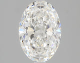 2.01 carat Oval diamond F  SI1