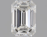 0.50 carat Emerald diamond F  VVS2