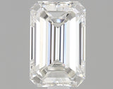 0.50 carat Emerald diamond F  VVS2