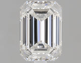 1.01 carat Emerald diamond D  VVS2