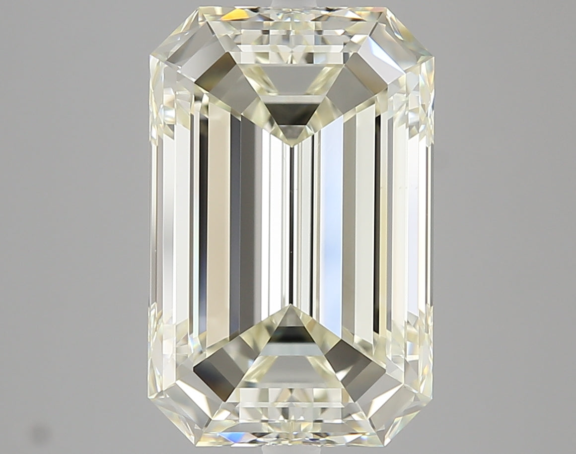 6.02 carat Emerald diamond J  VS1
