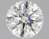 3.01 carat Round diamond H  SI2 Very good