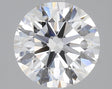 2.80 carat Round diamond E  FL Excellent