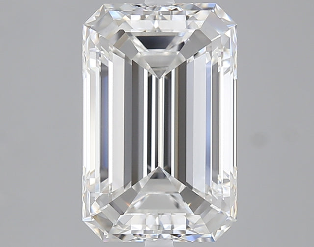 3.02 carat Emerald diamond D  VS1 