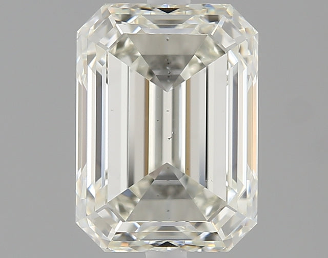 2.01 carat Emerald diamond J  SI1 