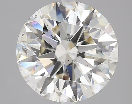 4.02 carat Round diamond J  SI2 Excellent