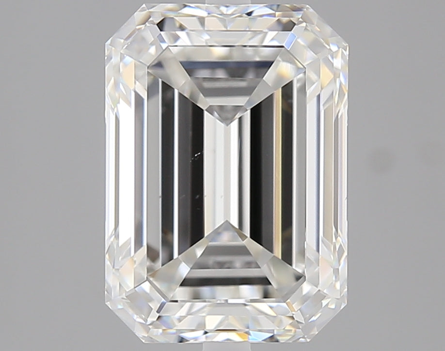 3.02 carat Emerald diamond F  VS2