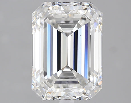 2.51 carat Emerald diamond E  VS2 