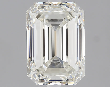 2.01 carat Emerald diamond I  VVS2 