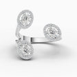 18K White Gold, 14K White Gold