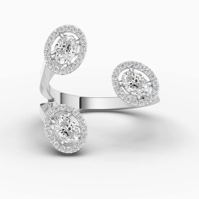 18K White Gold, 14K White Gold