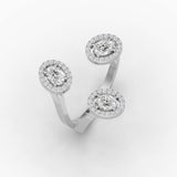 18K White Gold, 14K White Gold