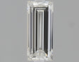 0.64 carat Baguette diamond F  IF 