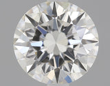 0.53 carat Round diamond F IF Excellent