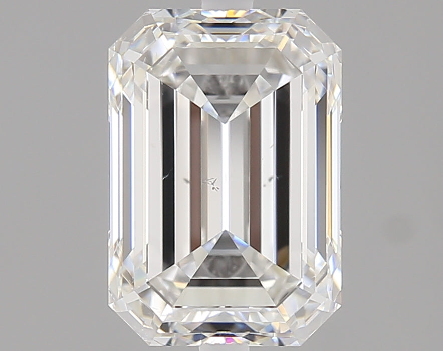 2.01 carat Emerald diamond F VS2 