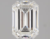 2.01 carat Emerald diamond F VS2 