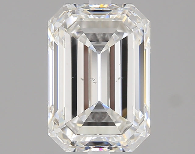 2.01 carat Emerald diamond F VS2 