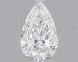 0.80 carat Pear diamond D  IF 