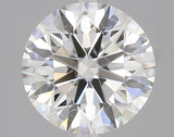 2.42 carat Round diamond F SI2 Excellent