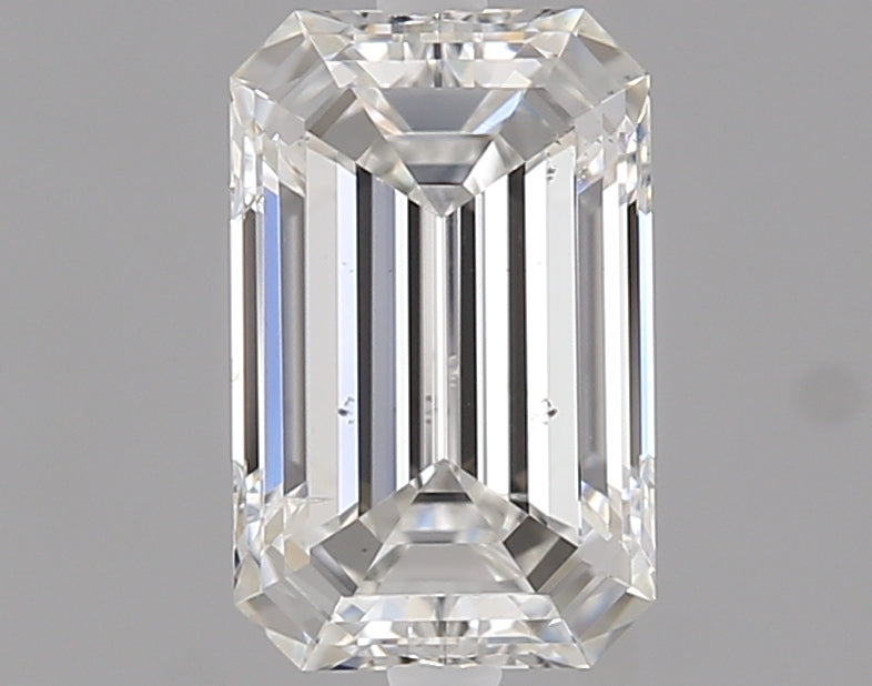 1.01 carat Emerald diamond F SI1 