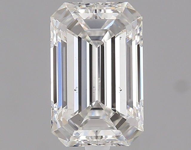 1.01 carat Emerald diamond F SI1 