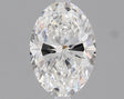 1.00 carat Oval diamond D VS1 