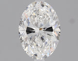 1.00 carat Oval diamond D VS1 