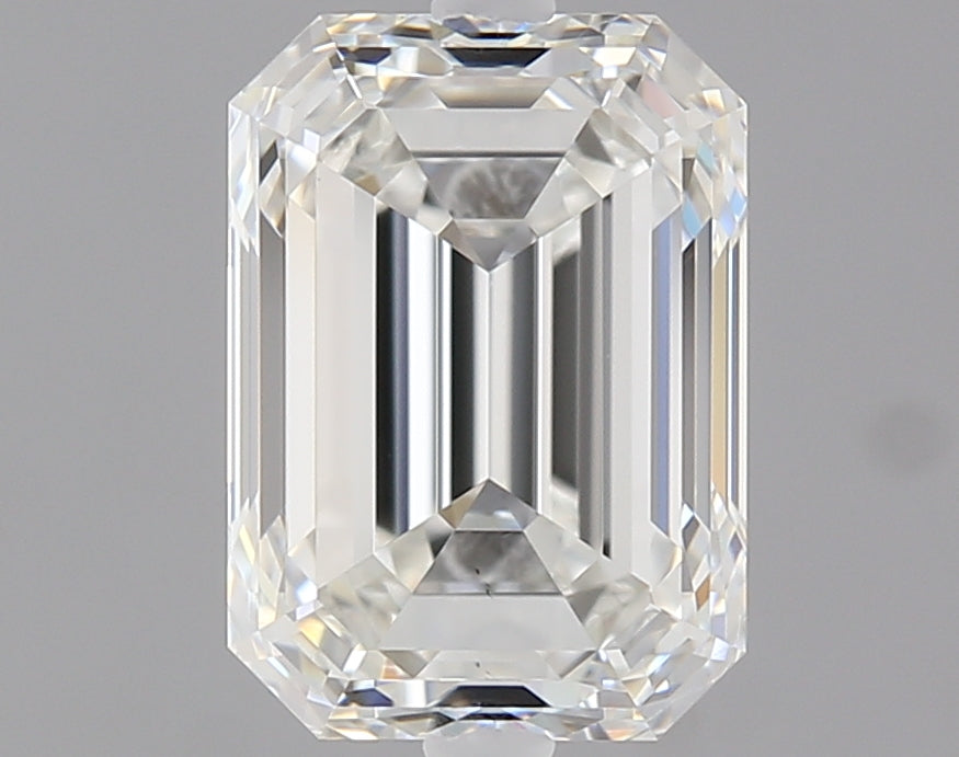 1.50 carat Emerald diamond G SI1 